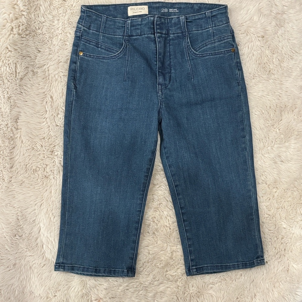 Pilcro Denim Bermuda Shorts